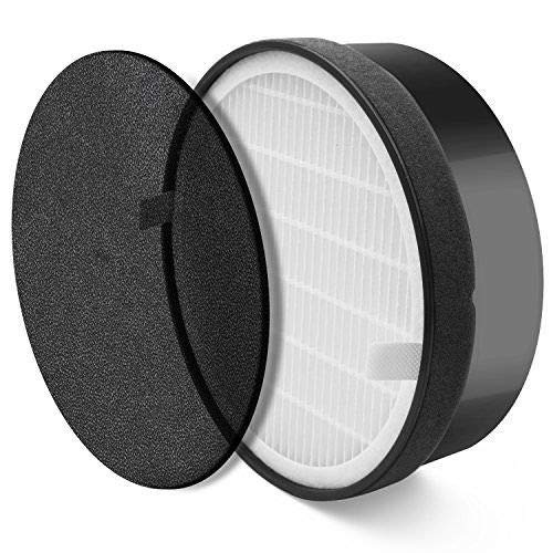 Wadoy LV-H132 Air Purifier Filter for Compatible with Levoit HEPA and Activated Carbon Replacement Filters Set