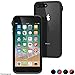 Catalyst iPhone 8 Plus Case Shock Proof Impact Protection, with Wrist Strap Lanyard Rugged Apple Phone case [iPhone 7 Plus Great fit, Wireless Charging, Drop Protective, Mute Switch - Stealth Black