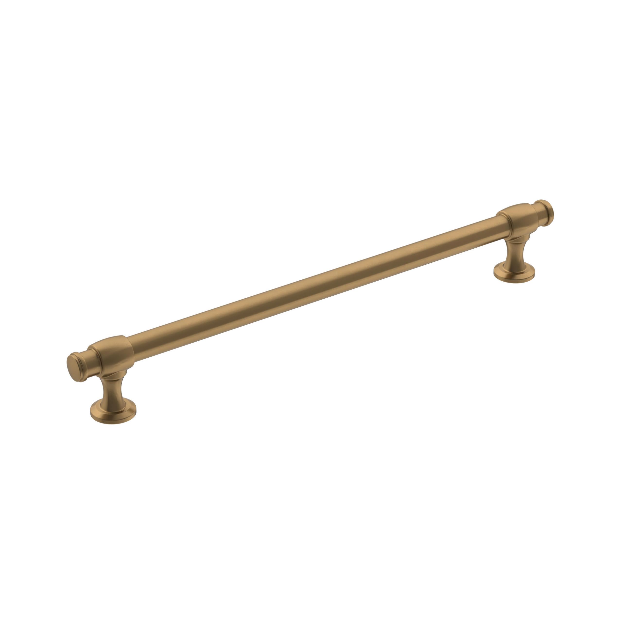 Amerock | Cabinet Pull | Champagne Bronze | 8-13/16 inch (224 mm) Center-to-Center | Winsome | 1 Pack | Drawer Pull | Cabinet Handle | Cabinet Hardware