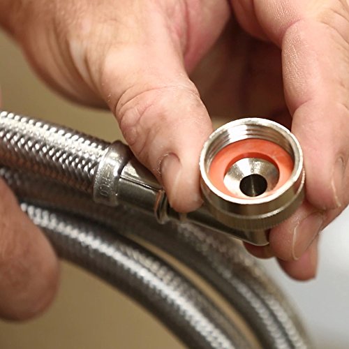 Eastman 48373 Washing Machine Hose with 90Degree Elbow, 4' Pricepulse