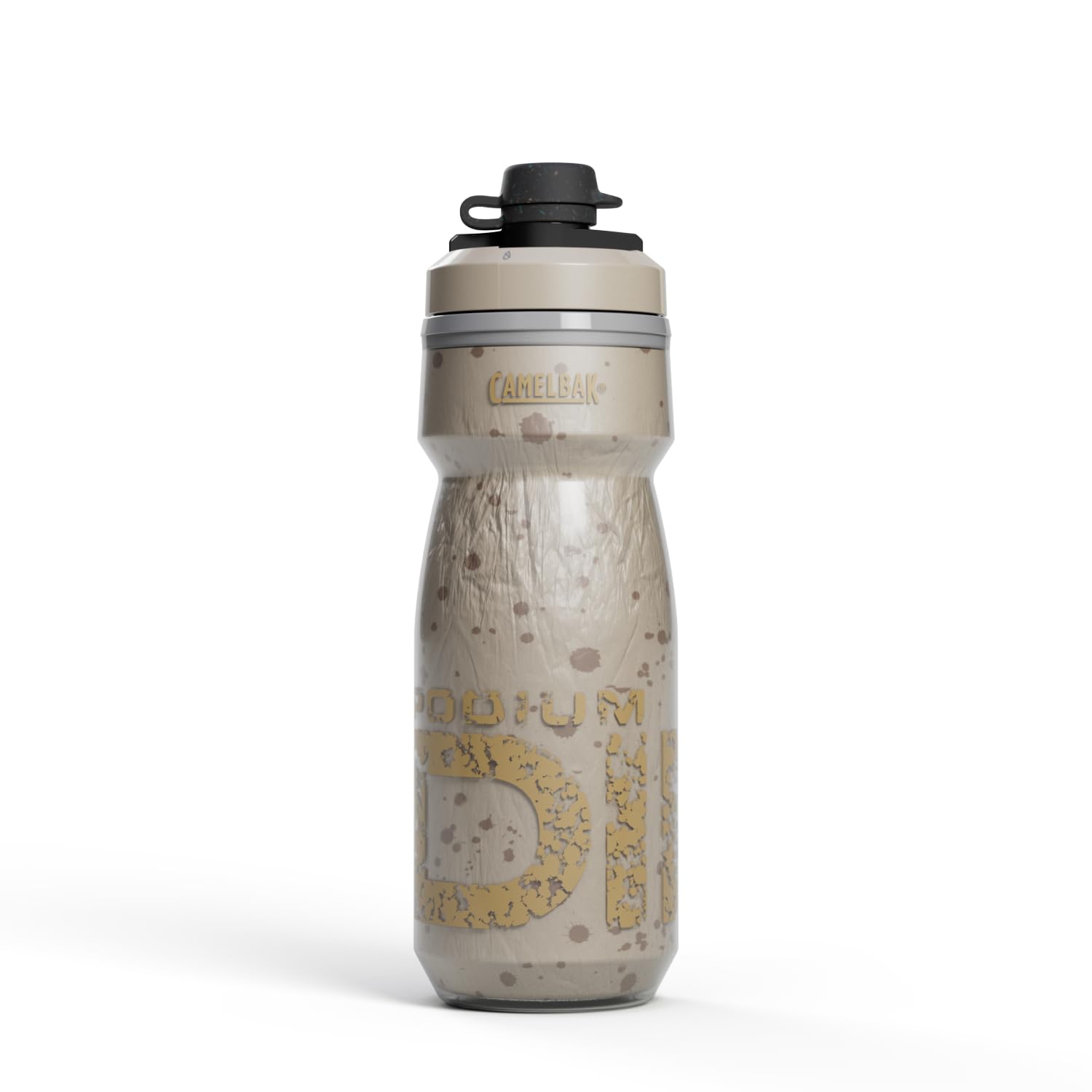 Photo 1 of CamelBak Podium Dirt Series Chill Insulated Mountain Bike Squeeze Water Bottle Stone, 21oz