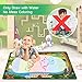 Aqua Drawing Mat for Kids - YEEBAY Water Magic Doodle Toys - Mess Free Coloring Painting Educational Writing Mats - Xmas Gift for Toddlers Boys Girls Age of 2,3,4,5,6 Year Old
