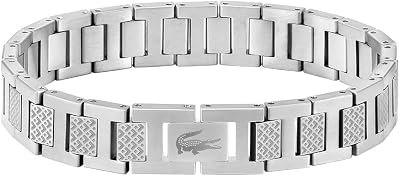 Brazalete de eslabón para Hombre Colección METROPOLE Decorado con diseño petit piqué - 2040117