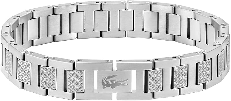 Brazalete de eslabón para Hombre Colección METROPOLE Decorado con diseño petit piqué - 2040117