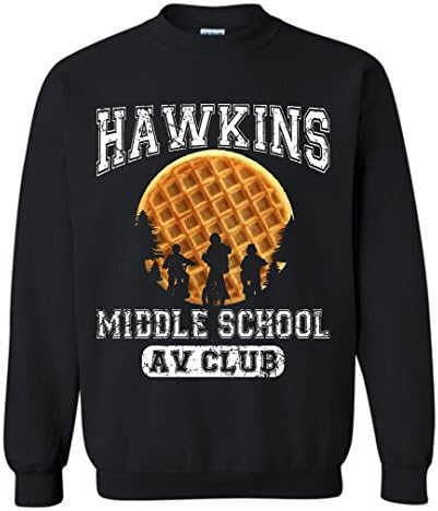 clothing4human Hawkins Middle School Av Club Sweatshirt