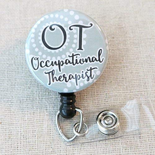 OT Badge Holder, Occupational Therapy Month Graduate Gifts, OT