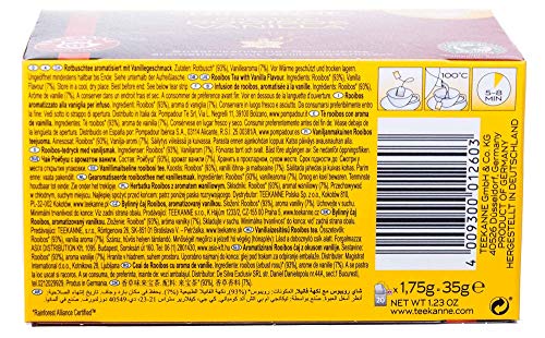 Teekanne Premium Rooibos Vanilla, 5er Pack (5 x 20 Teebeutel), 5 x 35 g – Bild 4