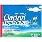 Claritin Allergy Liqui-Gels, 10 mg, 10 Count