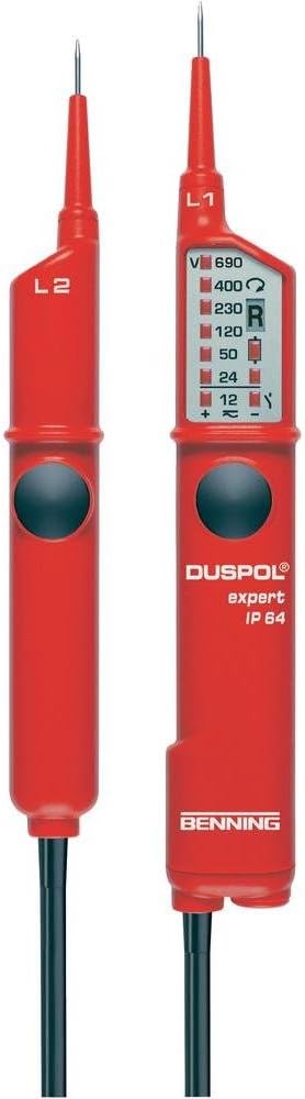 Benning – 050253 Voltage/Passage PR ¿Benning Duspol Expert Rotating Field Display/