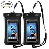 Universal Waterproof Case, U-tote IPX8 Waterproof Phone Pouch Dry Bag for iPhone X/8/8plus/7/7plus/6s/6/6s plus Samsung galaxy S8 Plus/Note 8 6 5 4, Google Pixel HTC10 LG Sony MOTO up to 6.0