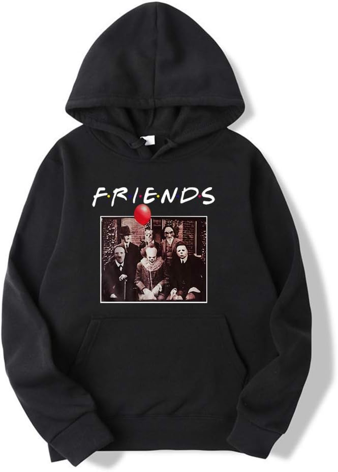 Antybaby Funny Friends Film Halloween Hoodie Tshirt Sweatshirt for Women Men Cute Horror Movies Fan Gift