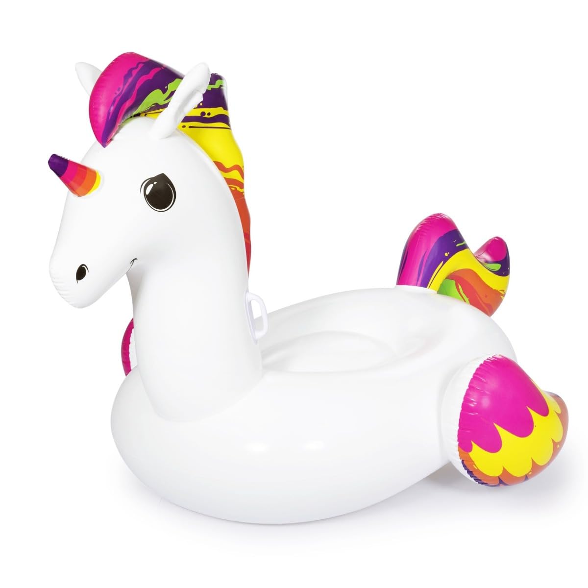 Bestway | Inflatable Supersized Unicorn Ride-On, Swimming Pool Float for Kids and Adults