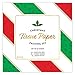 Christmas Tissue Paper – 50 Sheet Gift Wrap Bulk - Xmas Red, Green & White - Decorate Bags, Party Favors, Hampers, Baskets, Treat Boxes, Wrapping Paper