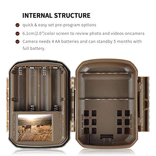 5 Campark+Camera+12MP+Wildlife+Waterproof+Scouting