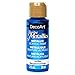 DecoArt Dazzling Metallics 2-Ounce Ice Blue Acrylic Paint primary