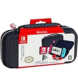 Nintendo Switch Carrying Case - Protective Deluxe Travel Case - Black Ballistic Nylon Exterior - Official Nintendo Licensed Product