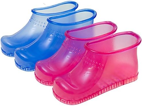 Xixi Duo Foot Bath Massage Boots Household Relaxation Slipper Shoes Feet Care Hot Compress Foot Soak Theorapy Massage Acupoint Sole