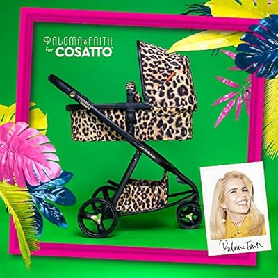 cosatto leopard print buggy