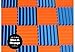 Soundproofing Acoustic Studio Foam - Orange Color - Wedge Style Panels 12”x12”x2” Tiles - 4 Pack