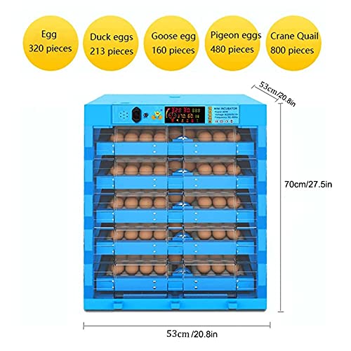 Eier Inkubator Groß Hähnchen Bauernhof Brutmaschine Mit Automatisch Ei Drehen Temperatur Steuerung Geflügel Brüter Zum… – Bild 3
