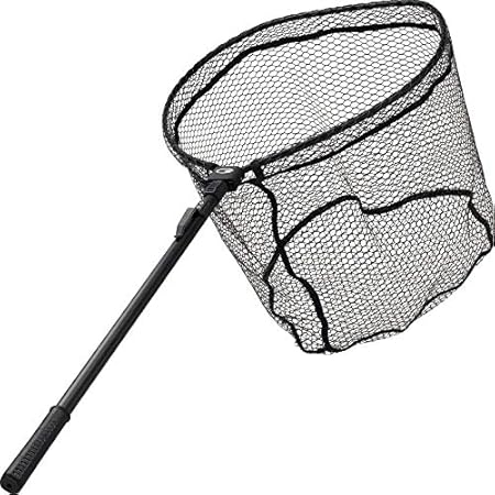 Garbolino - Folding Net Rubber Wild Stream Total Length 115cm Open - GOTNG6101-115
