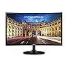 Samsung-C24F390-24-Inch-Curved-LED-FullHD-1080p-Monitor-1920x1080-HDMI-VGA Samsung C24F390FHR - CF39 Series - LED monitor - curved - 24" (23.5" viewable) - 1920 x 1080 Full HD (1080p) @ 60 Hz - VA - 250 cd/m² - 3000:1 - 4 ms - HDMI, VGA - black