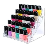 Ikee Design Nail Polish Cosmetic Makeup Accessory 5 Tiered Table Rack Display Organizer