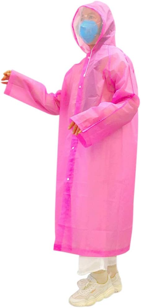 5pcs Disposable Antibacterial Isolation Suit Protective Clothing (Red)