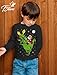 T-Rex Santa Ride Funny Ugly Christmas Sweater Toddler/Kids Long sleeve T-Shirt