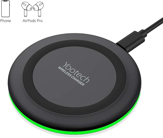 yootech Wireless Charger,10W Max Fast Wireless Charging Pad Compatible