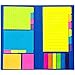 Colored Divider Sticky Notes Bundle Set by heartybay, Digital Calendar Prioritize with Color Coding, 60 Ruled (4x6), 48 Dotted (3x4), 48 Blank (4x3), 48 Orange and Pink, 25 per PET Color 8 inch