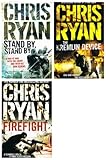 Paperback Chris Ryan books: 3 books (Firefight / The Kremlin Device / Stand By Stand By rrp £23.97) Book