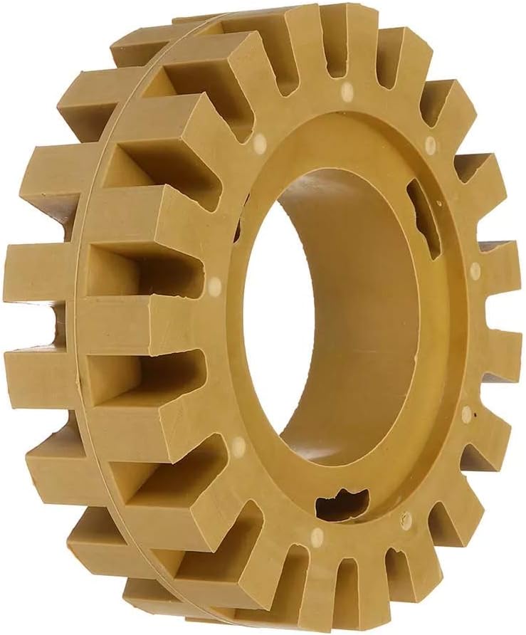 4 Inch 30MM Rubber Eraser Wheel Decal Removal Eraser Wheel Withstand up to 3500 RPM