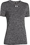 Under Armour Womens Twisted Tech Locker T-black/white-small