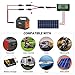 Kohree Solar Extension Cable 10 AWG 2FT to SAE Adapter Cable Connector, with SAE to SAE Polarity Reverse Adapter for RV Solar Panel DC Power Automotive Quick Connect Cord, 60cm / 2FT