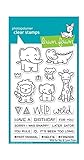 Lawn Fawn LF1413 Wild for you clear stamps
