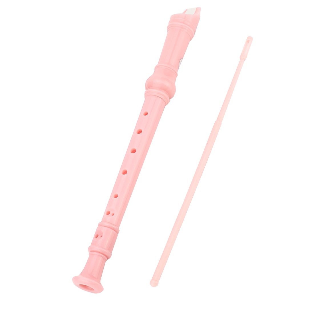 8Bees Soprano Recorder Descant Recorder Basic Musical Instrument for School (Pink)