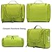 bago Travel Toiletry Bag for Women and Men - Large Waterproof Hanging Large Toiletry Bag for Bathroom and Makeup Bag for Toiletries Organizer -Travel Makeup Bag (Green)