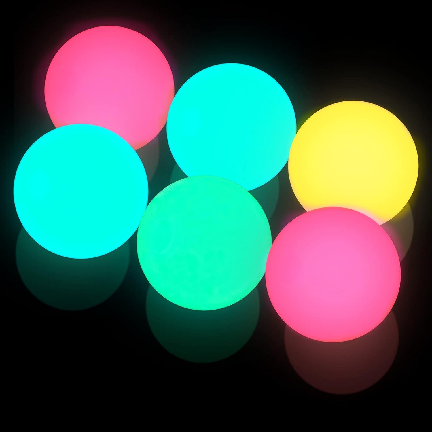 Sticky Ceiling Balls, Sticky Balls for Ceiling, Stress Relief Glow Toys