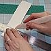 8 Inch Real Bone Folder,VENCINK Genuine Bone Folder Paper Creasing Scoring Folding Origami Tool for Paper Leathercrafts Bookbinding and Card Making Handmade DIY Leather Burnishing Shaping Creaser