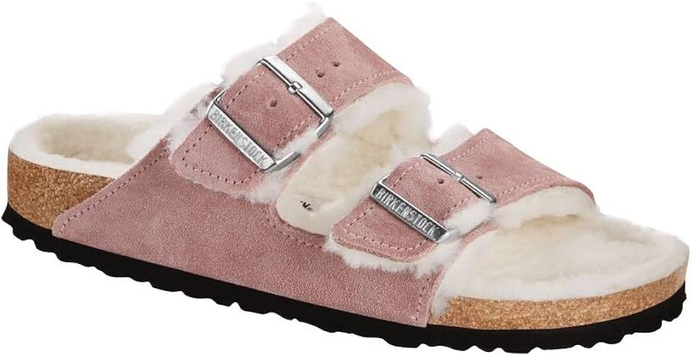  | Birkenstock Women's Arizona Shearling Slide Sandal | Mules & Clogs