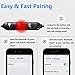 Bluetooth Headphones, Wireless Sports Earbuds with Magnetic Attraction HiFi Stereo Sound Sweatproof Earphones Built-in Mic Headset for iPhone iPad and Android Phonesthumb 2