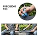 M Merkapa Ratchet Skateboard T Tools All in One Tool with T-Type Allen Key L-Type Phillips Head Wrench Screwdriver (Blue)
