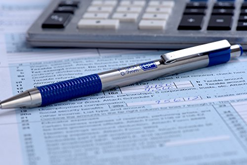 image for Zebra Pen Zebra F-301 Ballpoint Stainless Steel Retractable Pen, Fine 