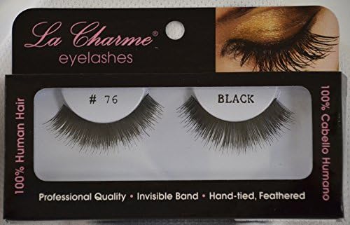 La Charme #76 False Eyelash (Pack Of 6) 100% Human Hair