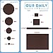 Furniture Felt Pads XL Set 185 pcs Pack! Floor Protector for Wood, Tile Floor and All Hard Surfaces. Brown Premium Felt and Heavy Duty Adhesive - for Chair Legs, Tables, Sofas, Desks and More