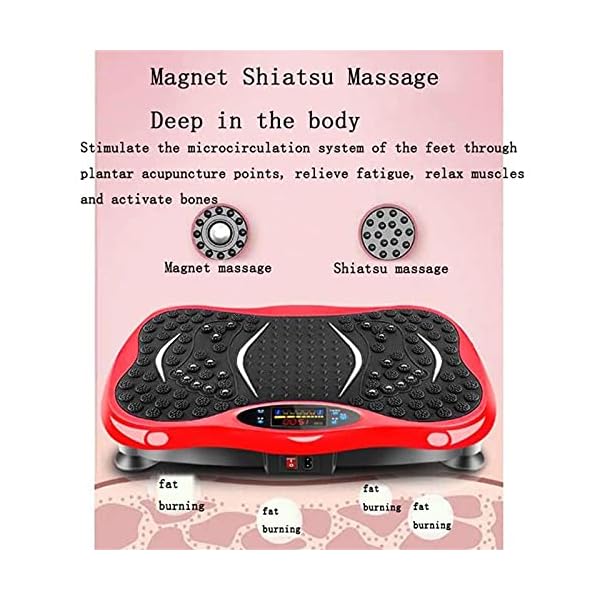Vibration-Power-Plates-Vibration-Plate-Machine-With-Bluetooth-Speaker-Remote-Control-Vibration-Fitness-Trainer-For-Weight-Loss-Body-Toning-400lb-Max-LoadColorPurple-Vibration-Exercise-Mach Vibration Power Plates, Vibration Plate Machine With Bluetooth Speaker, Remote Control, Vibration Fitness Trainer For Weight Loss & Body Toning, 400lb Max Load(Color:Purple Vibration Exercise Mach