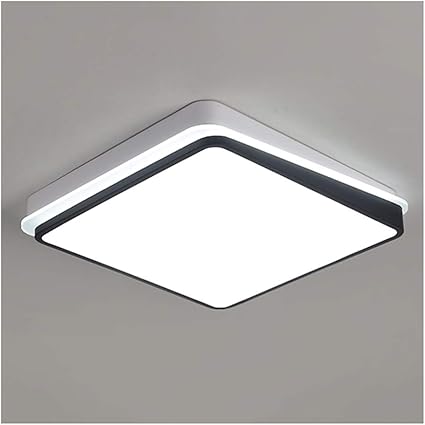 techo cuadradas simples negro