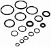 225 Piece O Rings Assortment Set - Heavy Duty Rubber Rings for Professional Plumbing, Supplies, Tools, Automotive, Garage, Plumber, Mechanic, Workshops, Repairs, Air & Gas Connections -By Katzco