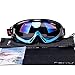 Feier Yusi Adult Professional Ski Goggles Snowmobile Snowboard Skate Snow Skiing Goggles with 100% UV400 Protection Bright lens TPC Frame Material Anti Sand Wind & UV Suitable Hiking Surfing Skiing